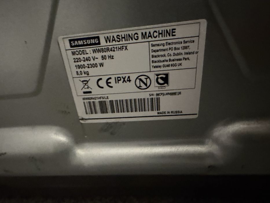 Vand masina de spalat samsung!