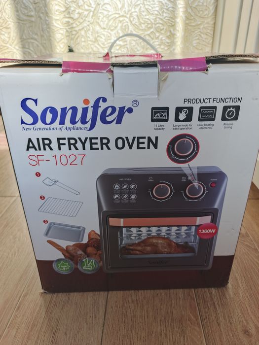 Воздушная фритюрница и духовка 2в1