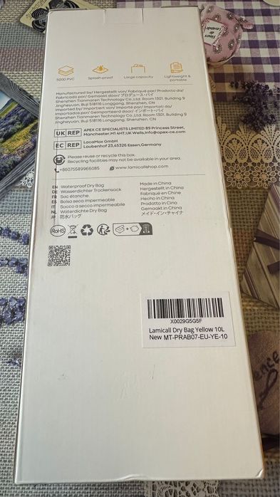 Geanta subacvatica 10l noua nouta