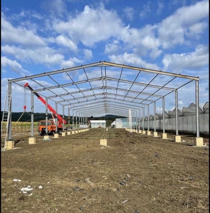 Vand hale si structuri metalice la preturi accesibile