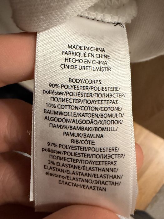 Hanorac RALPH LAUREN alb cu print