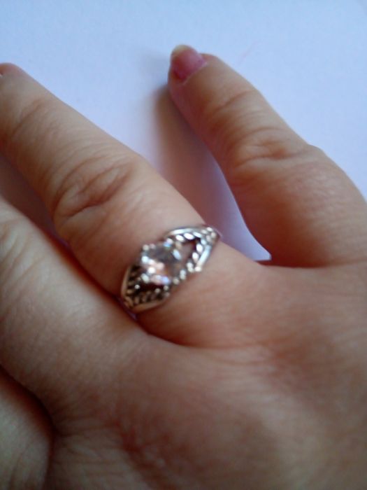 Inel logodna din argint 925, NOU