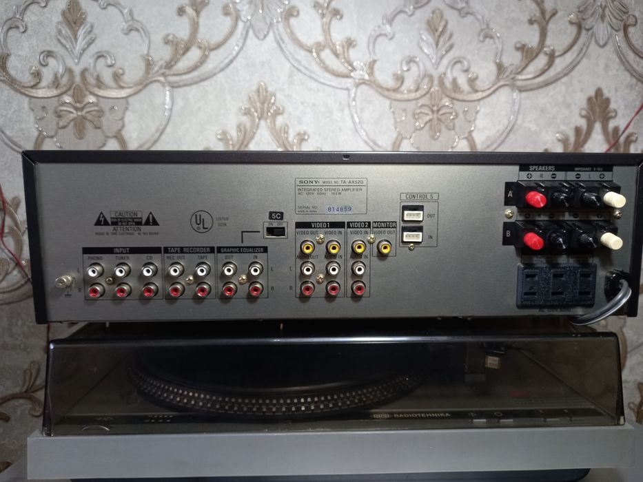 SONY model no TA-AX 520 audio video control center