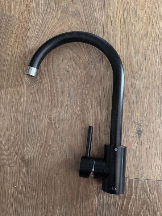 Baterie bucatarie Alveus Kati G91, pipa rotativa, finisaj compozit