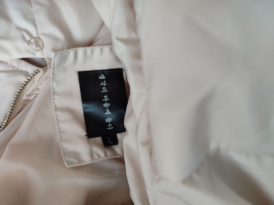 Палто бежово размер л