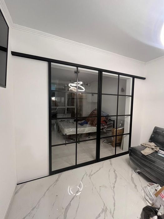 Стеклянные перегородки,Душевые кабины