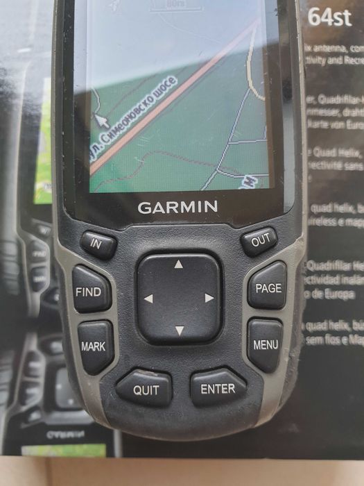 Туристическа навигация GARMIN 64st - пълен комплект