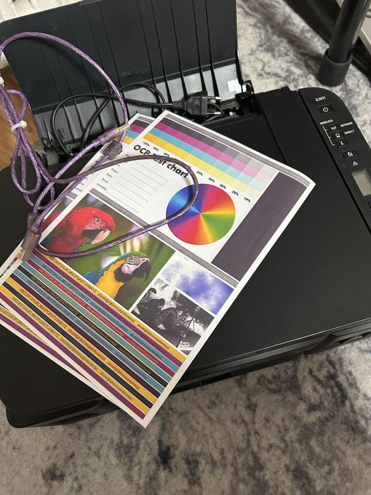 Струйный принтер сканер копир canon pixma g3411