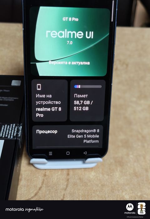 Продавам  Realme gt 8 pro. ram. 16gb. rom. 512.