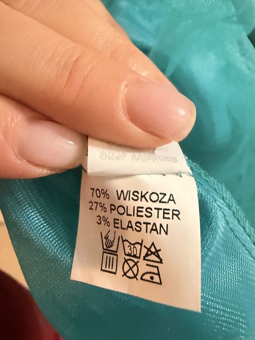 Rochie elegantă turcoaz – mărimea 46-44