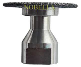 Мини диамантен диск Ø50 мм., с адаптер М14 за ъглошлайф за гранитогрес