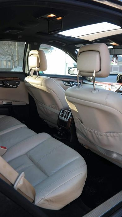 interior piele Mercedes S Class scaun sofer pasager bancheta spate