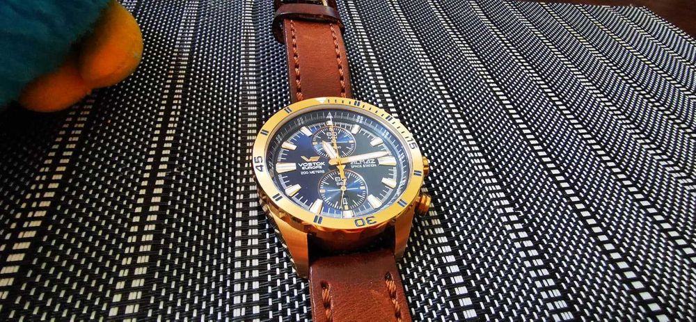 Ceas Vostok Europe Almaz analog quartz Limited Edition Rose Gold