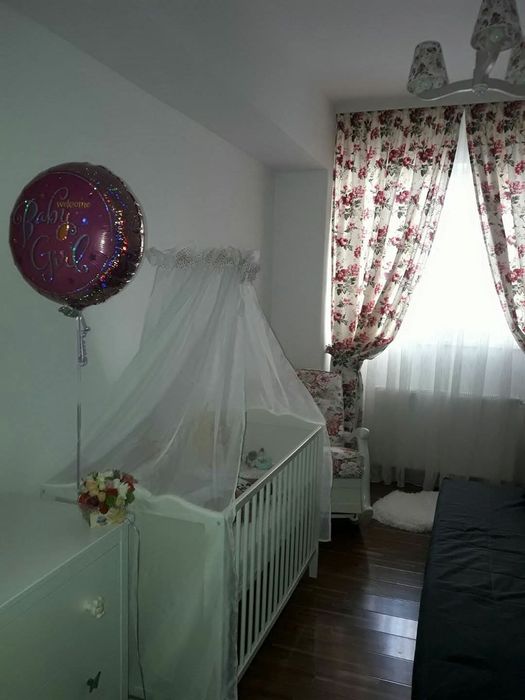 Patut Ikea + saltea cocos + accesorii