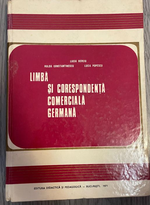 Limba si corespondenta comerciala germana