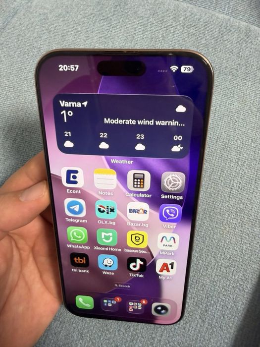 iPhone 16 Pro Max 256 Desert Gold , 91% batt , много запазен