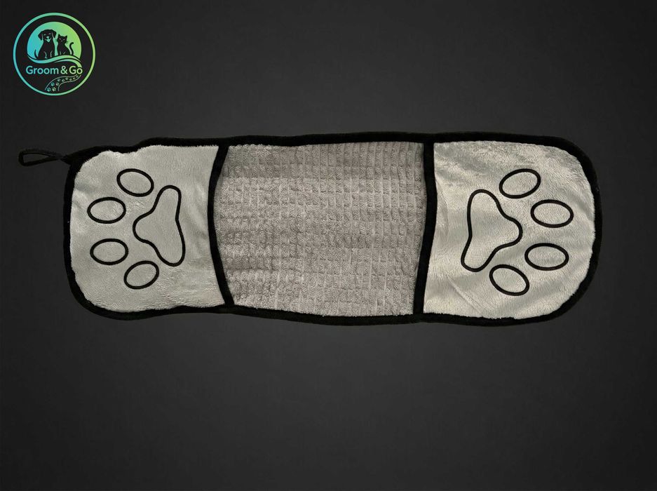 Комплект 3в1 за куче и коте: Четка, микрофибърна кърпа и сгъваема купа