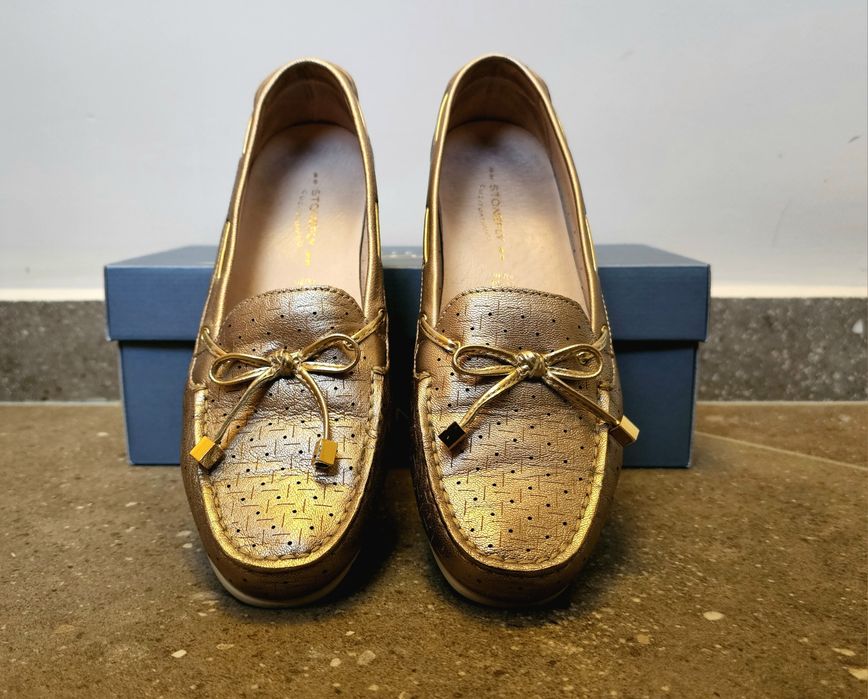 Дамски мокасини Stonefly кожени