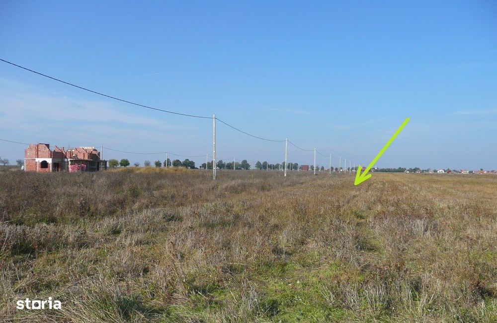 Parcela teren intravilan 500 mp cu Puz si curent in Gepiu