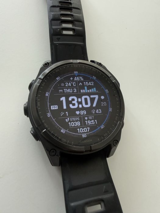 Ceas Garmin Fenix 8 Solar Saphirre 47