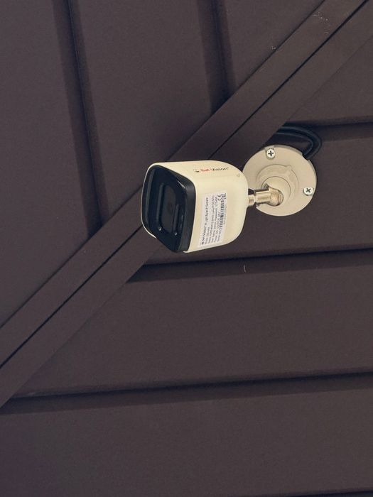 Установка камер видеонаблюдения