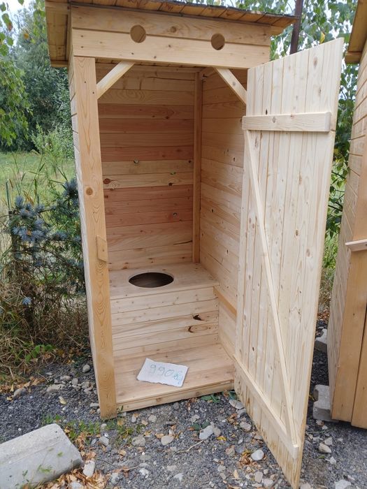 Wc gradina lemn toaleta afumatoare