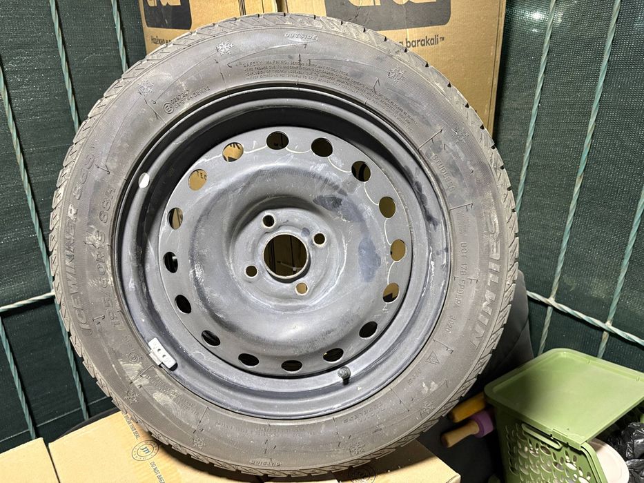 Продаётся комплект зимней резины Sailwin 195/60/R15 с дисками