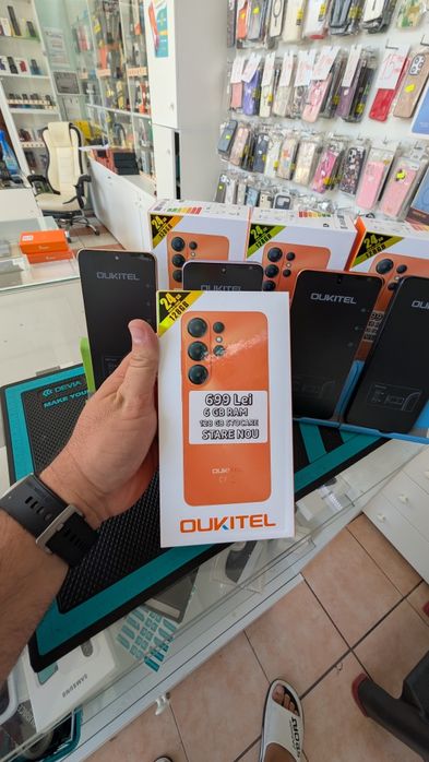 Oukitel C26, 6/128 GB, Sigilat, 2 ani garanție