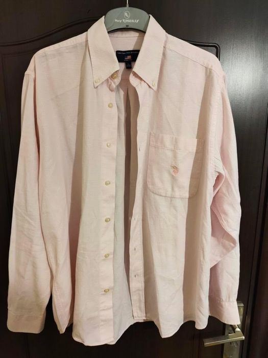 Розова риза с дълъг ръкав на Polo Ralph Lauren