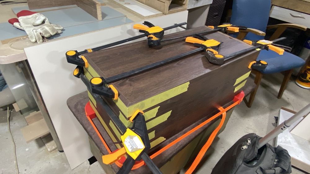 Изготовление короба для динамиков