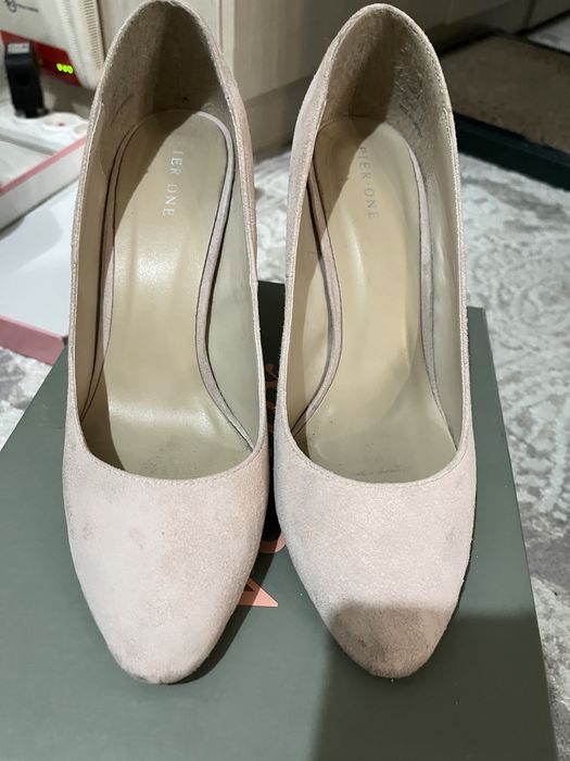 Модельные туфли натуральная замша