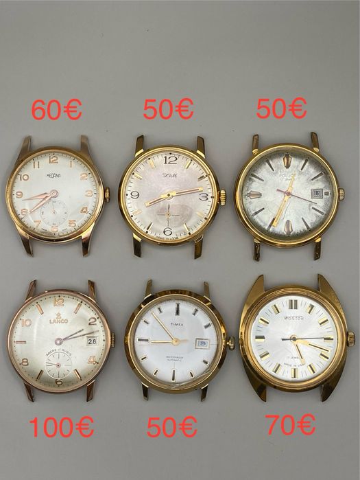Vintage Часовници ,Zenith,Wostok,Timex,Poljot,Seiko,Orient,Lanco,Raket
