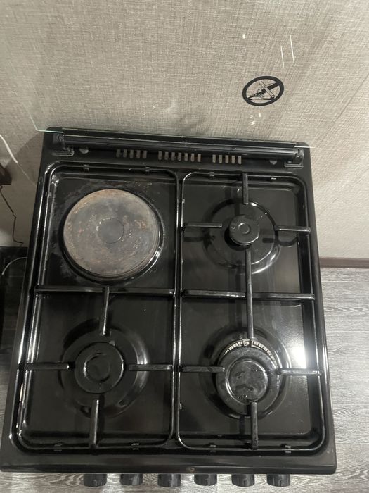 Электро газовая плита