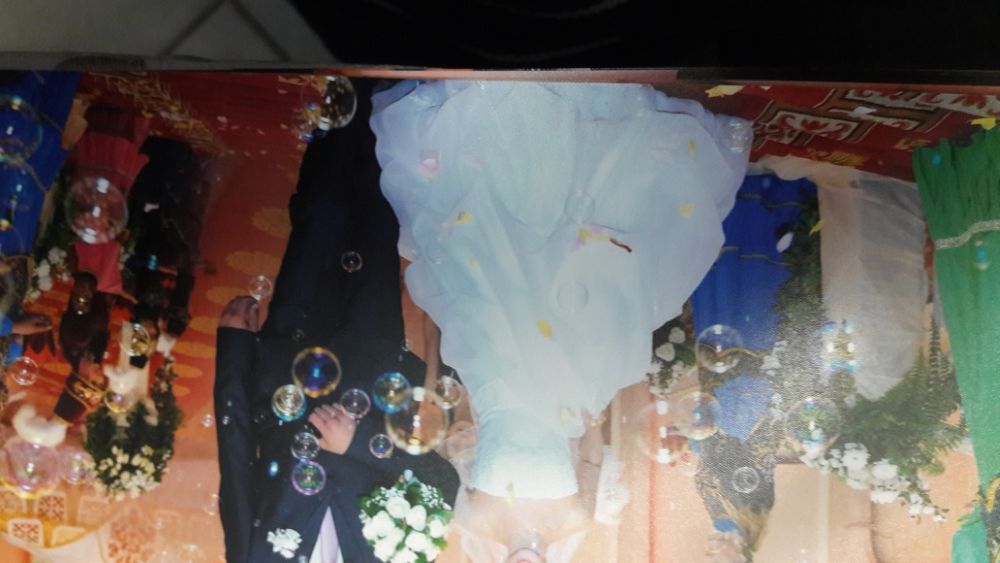 Красивое свадебное платье