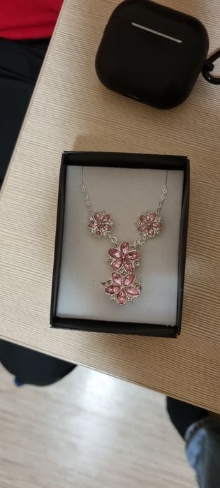 Комплект колие с пръстен