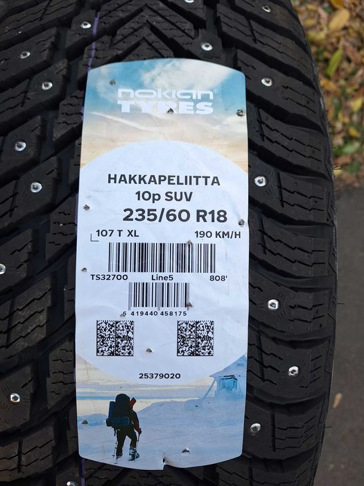 Резина Nokian Hakka 10, 235/60R18