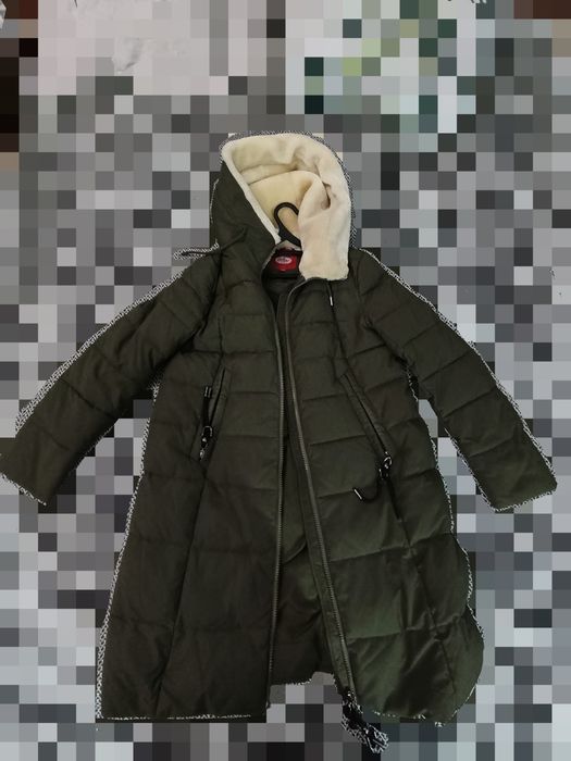 Куртка темно зелёная