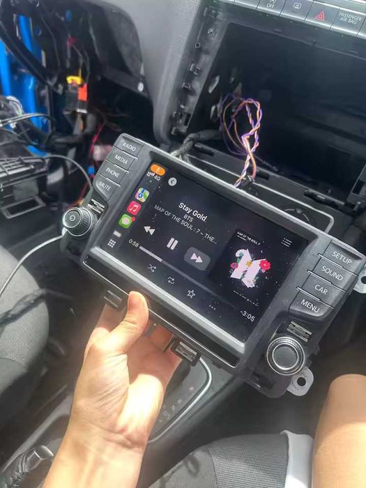 Гаранция! Нов Carplay и Android Auto Модул за VW Seat Skoda MIB / MIB2