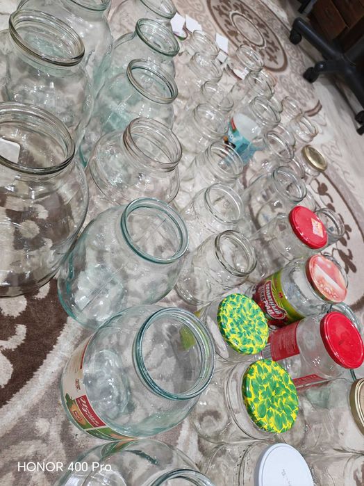 БАНКИ разные стекло