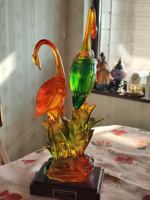 Пластика  ,прекрасни детайлни птици