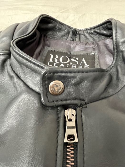 Мъжко кожено яке ROSA LEATHER – естествена кожа, ръчна изработка