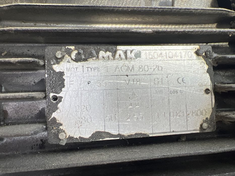 Улитка вентилятор. 1,1 кВт 3000 об/мин