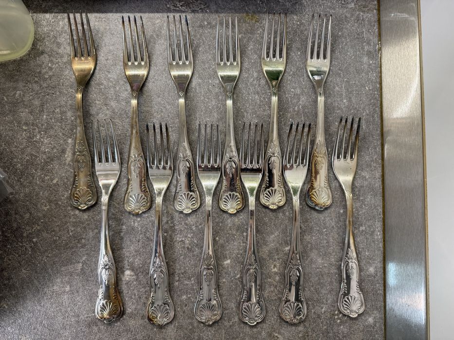 Set tacamuri placate cu argint