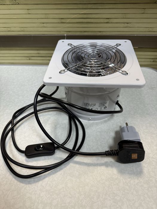 Безшумен изпускателен вентилатор за кухня