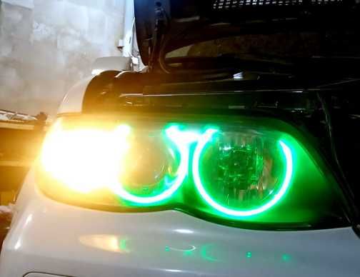2 шт. Светодиодные лампы «ангельские глазки» 20 ватт для BMW