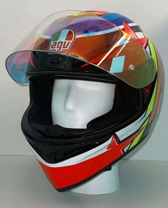 Каска за мотор AGV K1 Rodrigo размер XL в неразличимо от ново състояние.