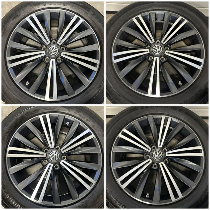 Jante NOI 18 ORIGINALE VW Tiguan II Vara 235/55/18 R-Line Skoda Kodiaq