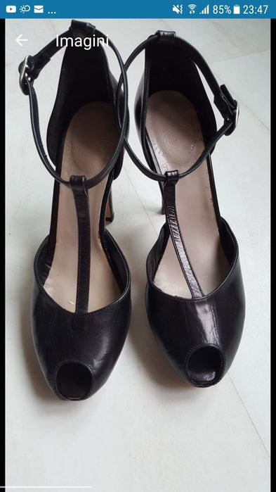 Pantofi de piele