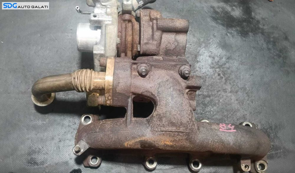 Turbo Turbina Turbosuflanta Fiat Doblo 1.9 JTD 2001 - 2005 Cod 55191595 [M9664]