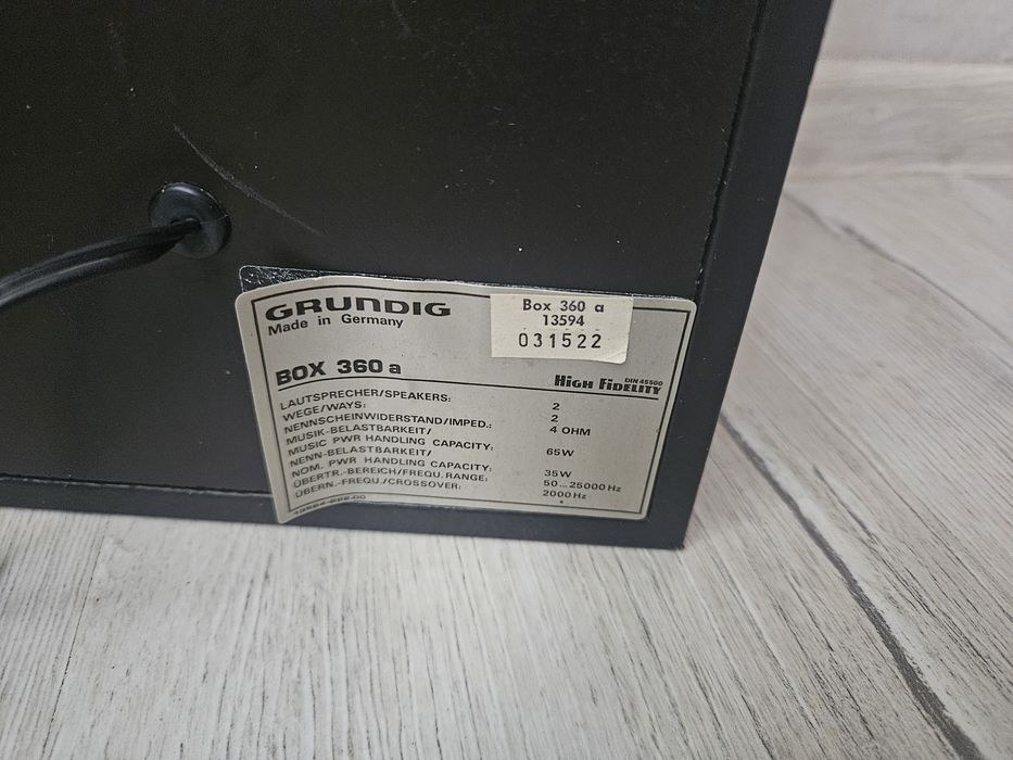 Boxe grundig  box360a